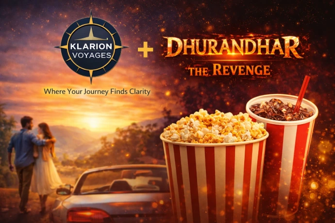 ✔ Book any 2 Nights Couple Package   ✔ Get FREE Dhurandhar Movie Tickets for 2   ✔ Complimentary Popcorn + Coke   ✔ Available across premium destinations in India